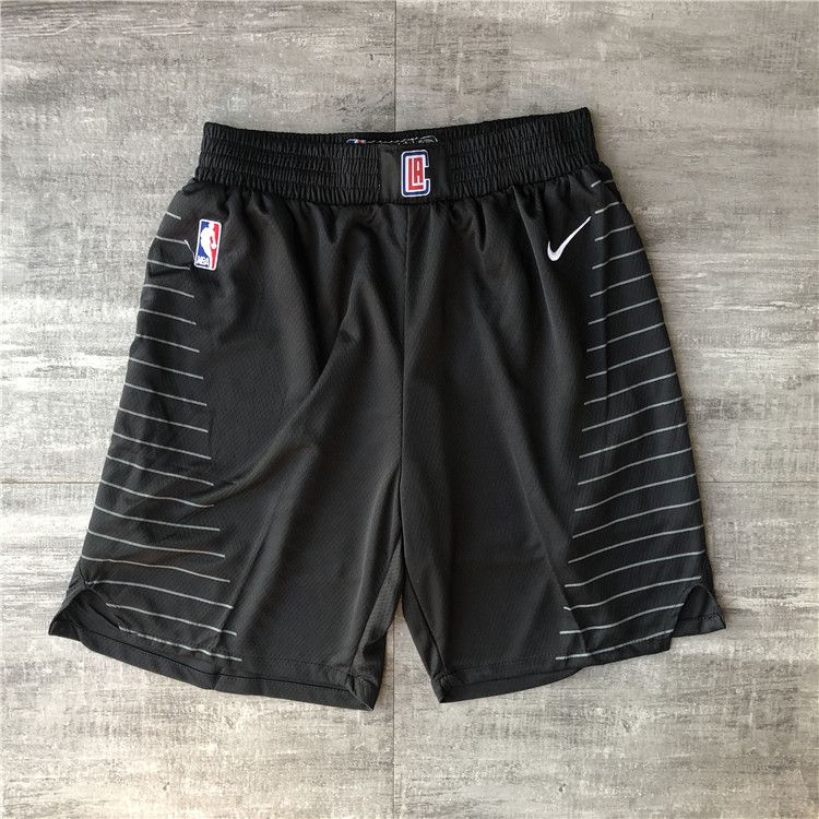 Men NBA Los Angeles Clippers Black Shorts 0416->los angeles clippers->NBA Jersey